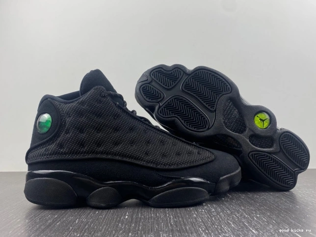 Black Retro Air Cat 414571-011 Jordan 13 0627